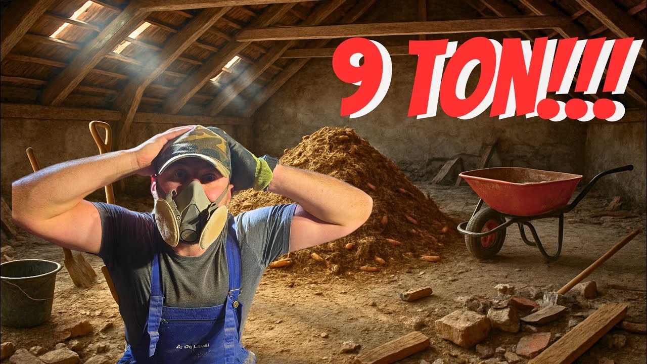 9 TON syfu na strychu! Wielkie sprzątanie po 120 latach!