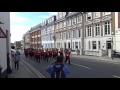 Changing of the guards at windsor castle