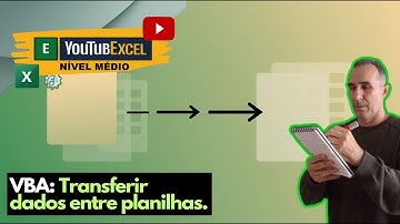 Transferir Dados Entre Planilhas no Excel VBA (versão A) #TransferirDados #AutomaçãoExcel