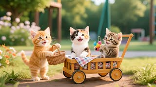 Mama Cat’s Relaxing Day, Ginger and the Tabby Cat’s Unexpected Reunion🐾
