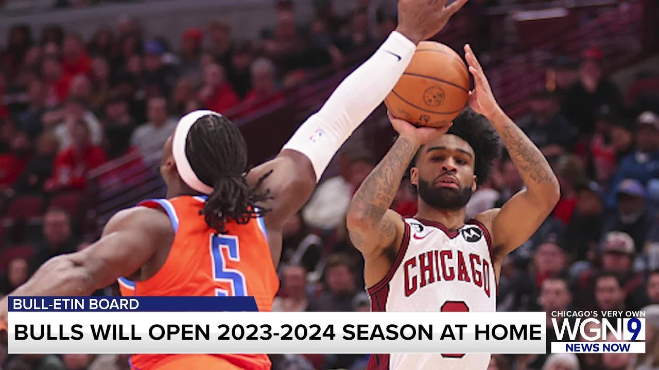 See the Bulls’ 20232024 regular season schedule YouTube
