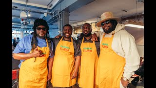 Morgan Heritage Visits Original Flava in London