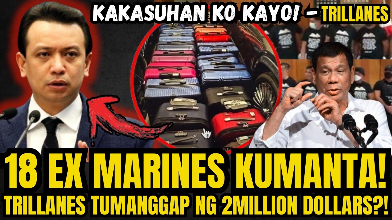 EX-SEN TRILLANES BUMUWELTA SA ALIGASYON LABAN SA KANYA! ICC BALAK LANG SIRAAN NG 18 MARINES?!