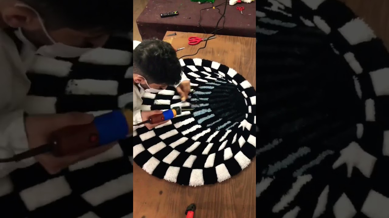 #tapis  #3D #tufting