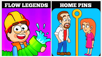 Flow Legends vs Home Pins - Android iOS Mobile Gameplay Walkthrough @KLSKINBOX