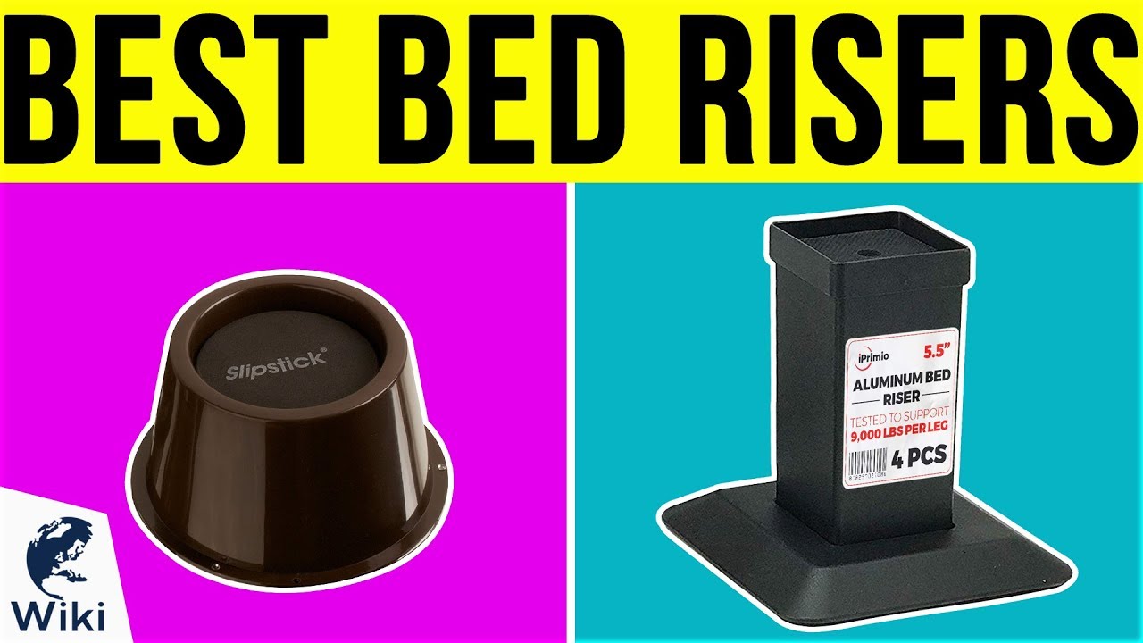 Slipstick 3-in Tall Premium Bed Risers 4 pk in the Bed Risers