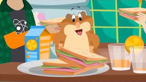 "Hammy helps" Present Simple Affirmative