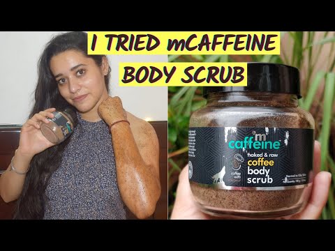 I Used mCaffeine Coffee Body Scrub For Ingrown Hair, Razor Bumps, Tan Removal, Body Polishing