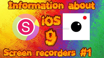 Very important info about iOS 9 screen recorders!! MUST WATCH!!!!