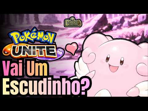 NUNCA SUBESTIME UM SUPORTE! Gameplay de Blissey e Estratégia - Pokémon Unite