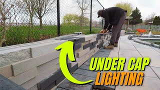 Hardscape Lighting Design For A Retaining Wall