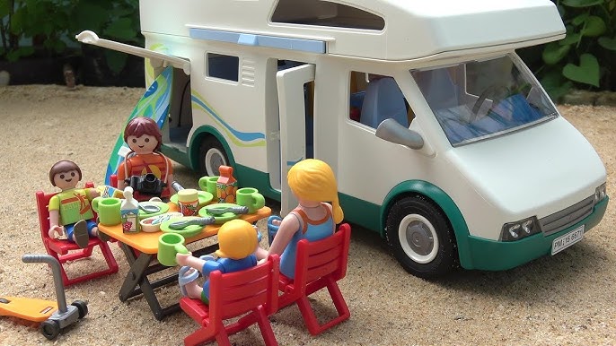 Playmobil Family Fun 9318 Aventura De Camping En Motorhome