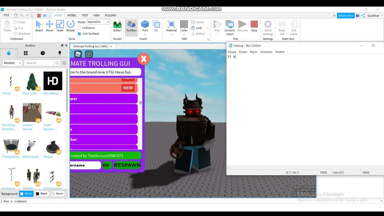 HOW TO MAKE UTG GAME!? ( ROBLOX STUDIO 2021 ) YouTube