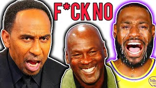 NO GOAT LEBRON‼️🤬 Stephen A. Smith Breaks Down why LeBron will NEVER be the GOAT over Jordan‼️🤯😤