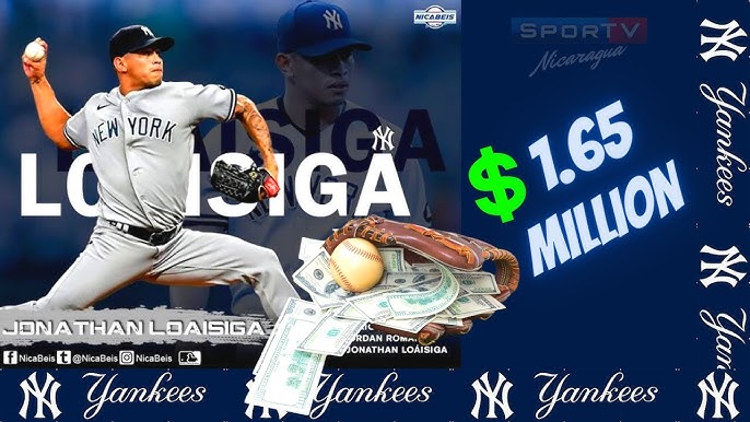 Nicaraguan 100-mph righty” / Jonathan Loaisiga (Yankees) /2023 WBC player's  resume Vol.25/Nicaragua 