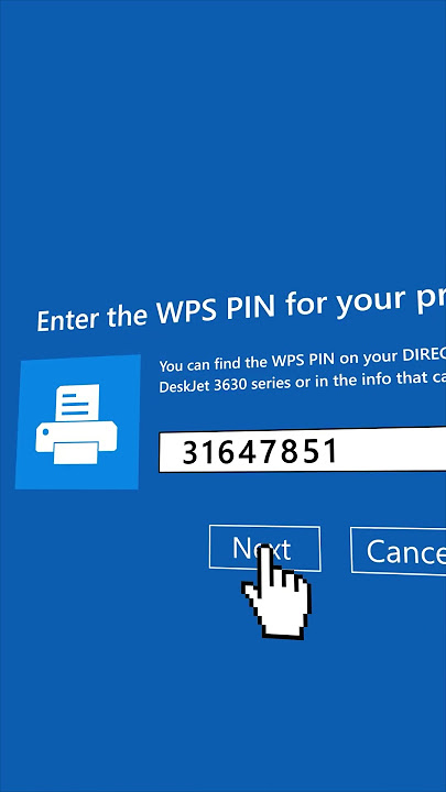 HP OfficeJet Pro 9010 WPS WiFi SetUp, WPS PIN Number. 