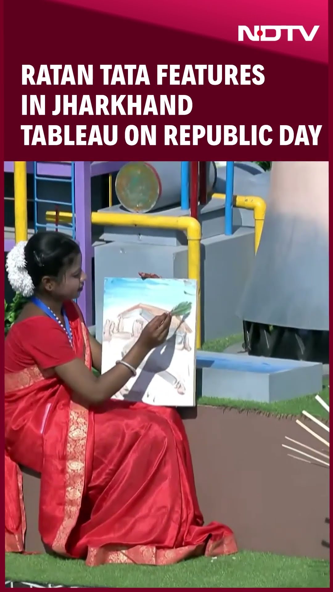 Republic Day 2025 | Ratan Tata Features In Jharkhand Tableau On Republic Day