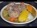 sopa de res con muchos vegetales - Sancocho delicioso