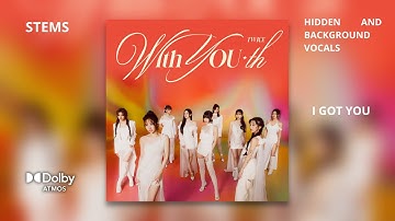 TWICE - I GOT YOU [Dolby Atmos Stems | Hidden and Background Vocals] + DL