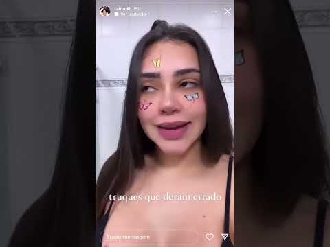 Passou Cola de Unha No Peito para Segurar a Roupa | Tainá Costa 😱