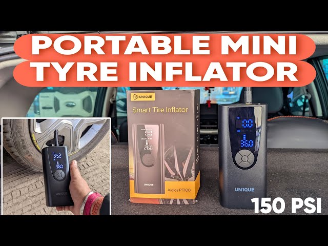 UN1QUE Portable Tyre Inflator For Car - With Unique Discount Code
