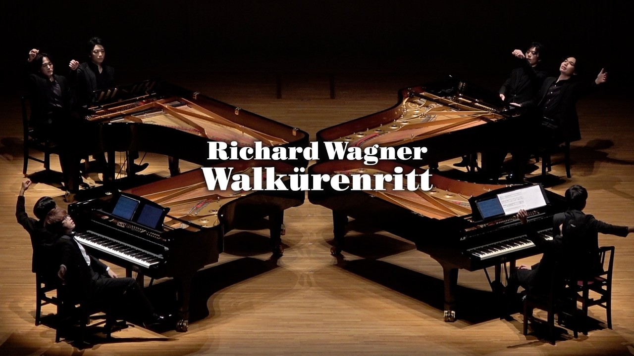 Richard Wagner: Walkürenritt 4Pianos 16Hands|ワーグナー:ワルキューレの騎行 4台16手