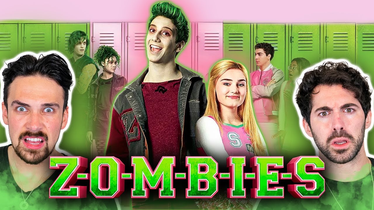 Взрослые мужчины смотрят «З-О-М-Б-И-И» от Disney | Первый просмотр
