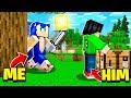 HE had NO IDEA I was SONIC in this MINECRAFT WORLD! (Minecraft Trolling Prank)
