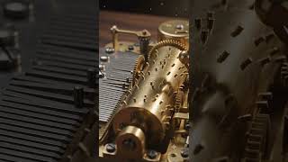Antique Music Box Mechanism ASMR ⚙️✨ #shorts #asmr #mechanical #satisfying #oddlysatisfying