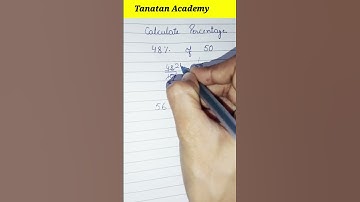 Percentage calculation 🧮 #percentage #mathvideos #shorts