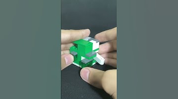 How to solve PACER: a mini lego puzzle Box #shorts