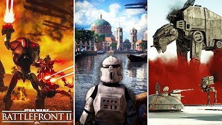 Battlefront 2 - Ranking EVERY MAP from WORST to BEST (Updated 2020 - Galactic Assault)
