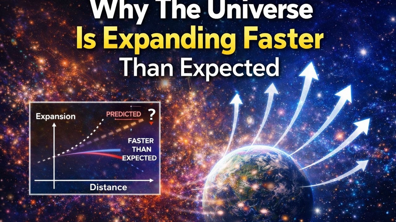Why The Universe Is Expanding Faster Than Expected - YouTube