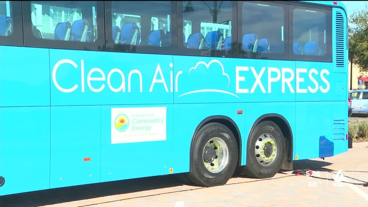 Renewable all-electric bus makes debut in Santa Barbara County