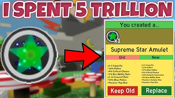 I SPENT 5 TRILLION FOR A DOUBLE PASSIVE (Bee Swarm Simulator)