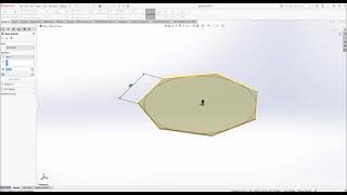 How to use extrude boss base feature in Solidworks [2021]