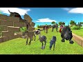 Prehistoric mammals challenge. Don&#39;t get caught by dinosaurs | Animal Revolt Battle Simulator
