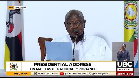 MUSEVENI LECTURES ABOUT NRM'S TEN (10) POINT PROGRAMME TO SECURE UGANDA'S FUTURE