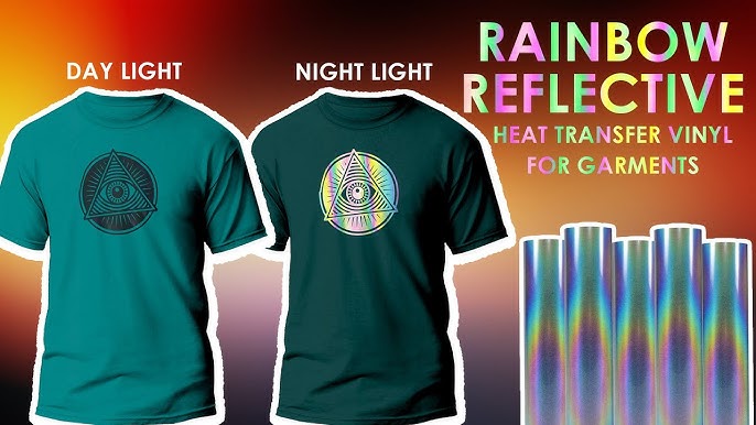 Rainbow Reflective Vinyl