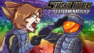 Starship Troopers: Extermination Funny Moments - HeyySway Joins the 1st Mobile Infantry!