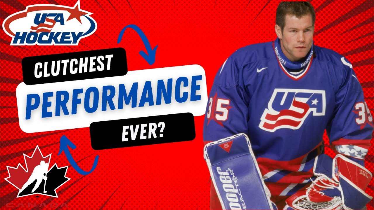 Mike Richter ROBS Vinny Damphousse on a Breakaway - 1996 World Cup of Hockey