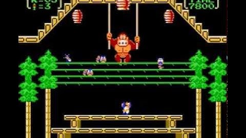 NES Longplay [490] Donkey Kong 3