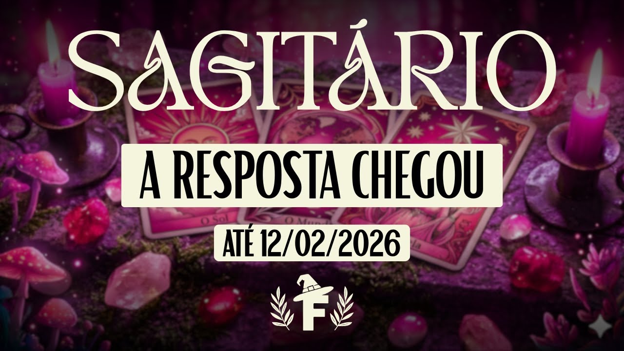 SAGITÁRIO ♐︎ | A CHAVE CHEGOU!! | O 
