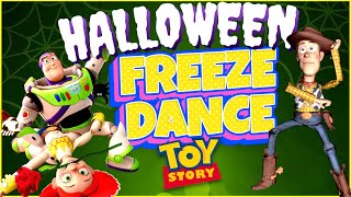Andy's Coming Freeze Dance  Halloween Toy Story Brain Break  Just Dance  GoNoodle