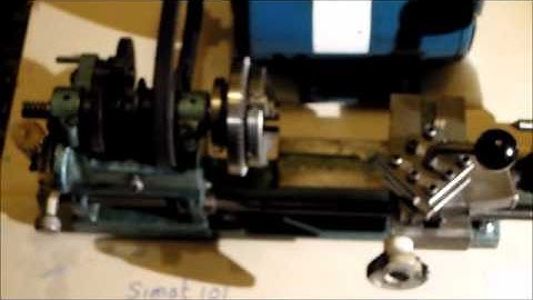 Simat 101 mini engineers model making lathe