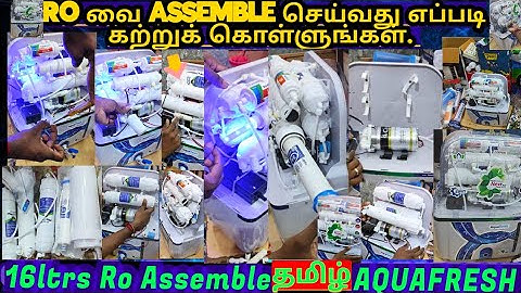 #Membrane install in Ro#Assemble#Ro water purifier Assemble in Tamil#Ro Assemble செய்வது எப்படி?