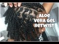 Loc Journey 2 weeks starter locs | Wash + AlOE VERA GEL RETWIST