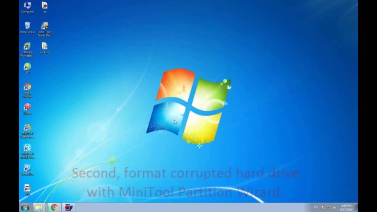 how-to-fix-corrupted-hard-drive-youtube