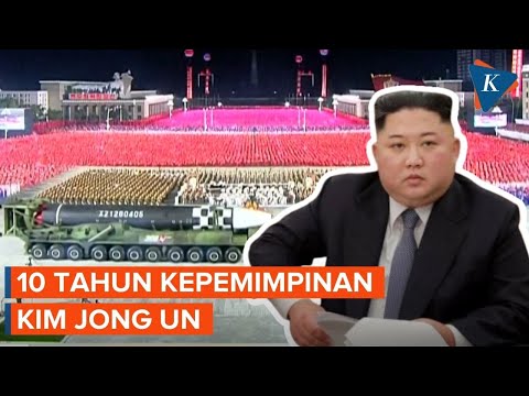 Korea Utara Rayakan 10 Tahun Kepemimpinan Kim Jong Un