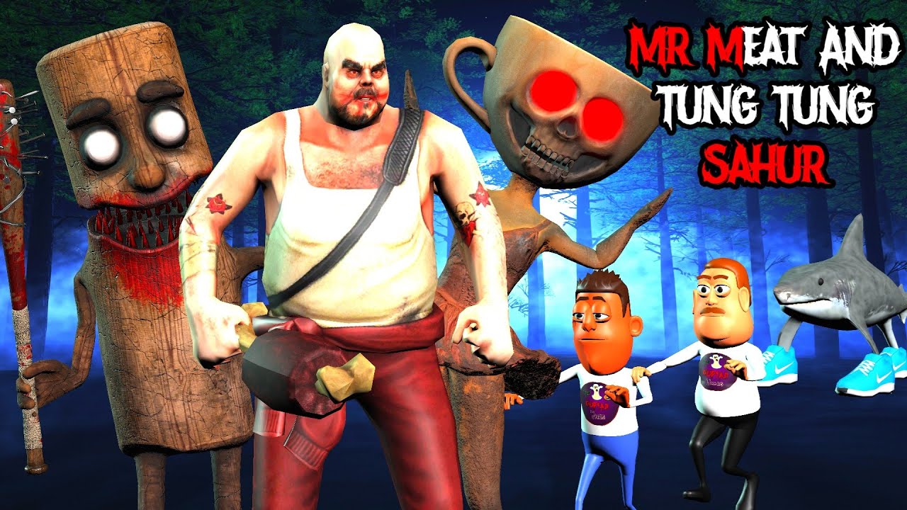 Tung Tung Tung Sahur Aur Mr Meat Horror Story | Guptaji Mishraji